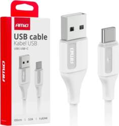 Kabelis USB – USB-C 3A 100