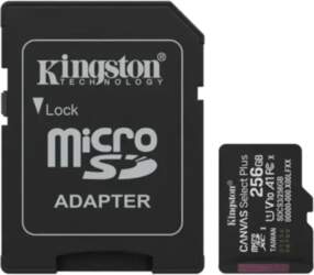 Kingston 256GB microSDXC Canvas Select Plus