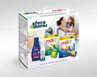 Mill washing machine detergent set –