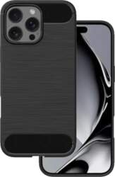 Simple Black vāks iPhone 16 Plus
