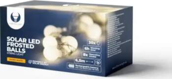 String Light Solar LED FROSTED BALLS