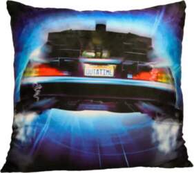 Back to the Future Delorean spilvens