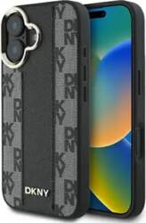 DKNY Leather Checkered Mono Pattern MagSafe