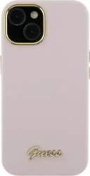 Guess Silicone Script Metal Logo &