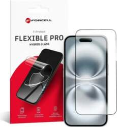 Hibrīdstikls Forcell Flexible 5D priekš iPhone