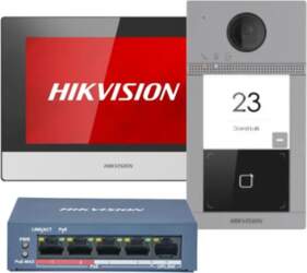 HIKVISION VIDEO INTERCOM KIT DS-KIS604-S(C)(O-STD)/eu