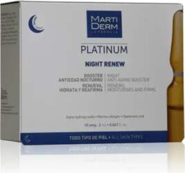 Martiderm Platinum Night Renew 10x2ml ampulas