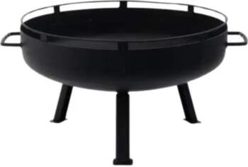 Barebones Cowboy Fire Pit Grill System