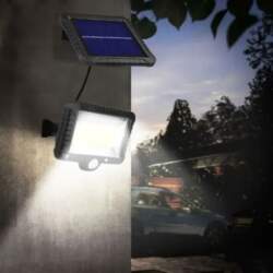 MACLEAN SOLAR LED FLOODLIGHT WITH SENSOR