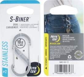 Nite Ize S-Biner #2 – nerūsējošā