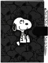 Peanuts Snoopy A5 PU notebook flocked