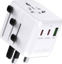 SBS Universāls ceļojumu adapters USB-C USB-A