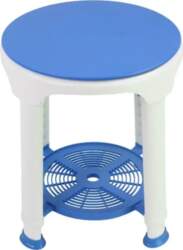 Swivel bathroom stool