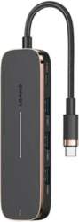 USAMS adapteris HUB 3xUSB + USB-C