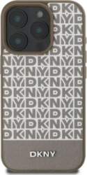 DKNY PU Leather Repeat Pattern Bottom