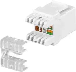 Ligzda CAT5 balta