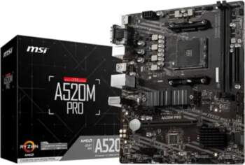 MSI A520M PRO Socket AM4 micro