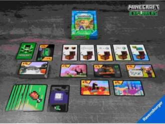 Spāņu Minecraft Explorers kāršu spēle