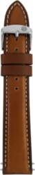 Zeppelin light brown leather strap, 20