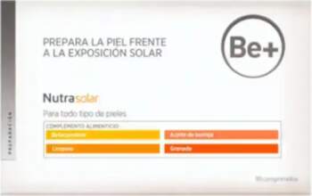 Be+ Nutra Solar 90 tabletes