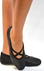 BLACK BALLET apavi WITH ELASTIC STRAP