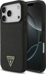 Case Guess Croco Triangle Logo MagSafe