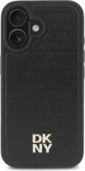 DKNY PU Leather Repeat Pattern Stack