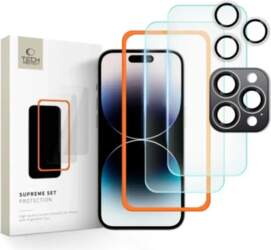 Tech-Protect Supreme Set Tempered Glass for