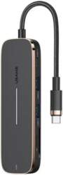 USAMS adapteris HUB 2xUSB + USB-C