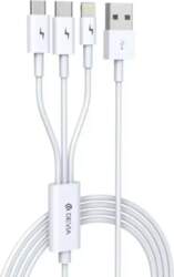 Devia Smart 3-in-1 Kabelis USB uz