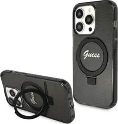Guess Ring Stand Script Glitter MagSafe