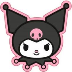 Hello Kitty Kuromi 3D spilvens