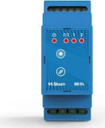 Wireless gate module for DIN rail