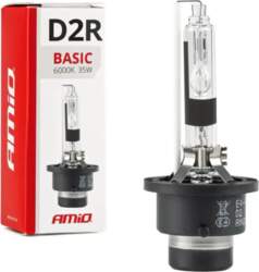 Xenon bulb D2R 6000K AMiO BASIC