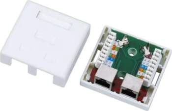 ALANTEC Surface-mounted socket STP cat.5e