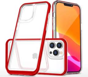 Caurspīdīgs 3in1 vāks iPhone 13 Pro