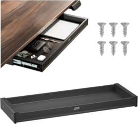 Ergo Office flat under-desk drawer, width