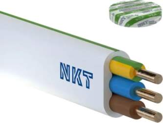 Flat wire installation cable YDYP 3X