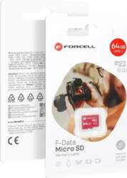 FORCELL F-DATA 64GB microSD UHS-I U3