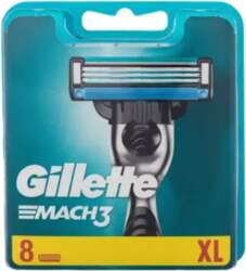 Gillette Mach3 Replacement blade 8 pc