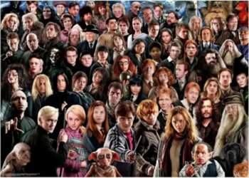 Harry Potter 1000 gabaliņu puzle