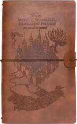 Harry Potter Marauder Map ceļojumu bloknots