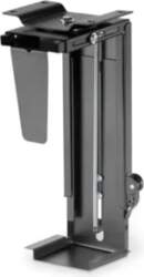 Under-desk PC mounting bracket with Easy-Locking