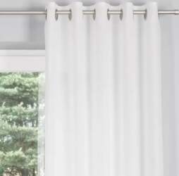Aizkars 145x250 cm balts Basic