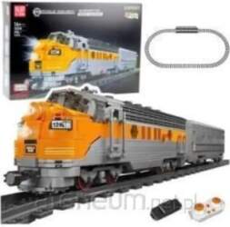 Construction Blocks Gray-Yellow Remote Controlled Train