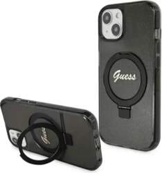 Guess Ring Stand Script Glitter MagSafe