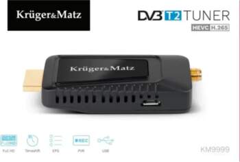 KRUGER & MATZ DECODER DVB-T2H.265
