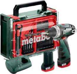 METABO BS BASIC SET SCREWDRIVER 12V