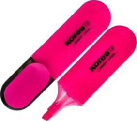 Teksta marķieris KORES BRIGHT LINER rozā
