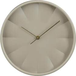 TIKKI GREY WALL CLOCK, Ø 30